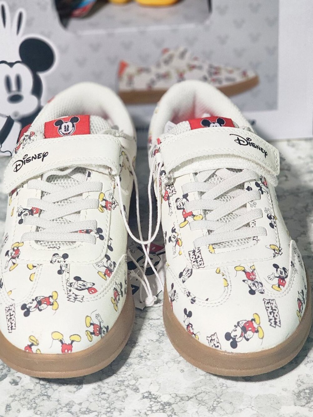Mickey Mouse Unisex Sneakers Brand New :Size 3